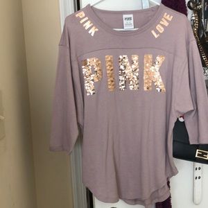 PINK Shirt for sell Size: XS